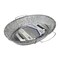Home Plus Home Plus Durable Foil 12-3/4 in. W X 17-3/8 in. L Oval Roaster Pan Silver 1 pk D72113 - alternate 2